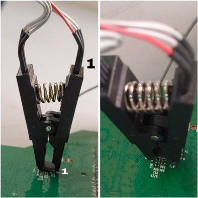 Clip to Adapter Connection
